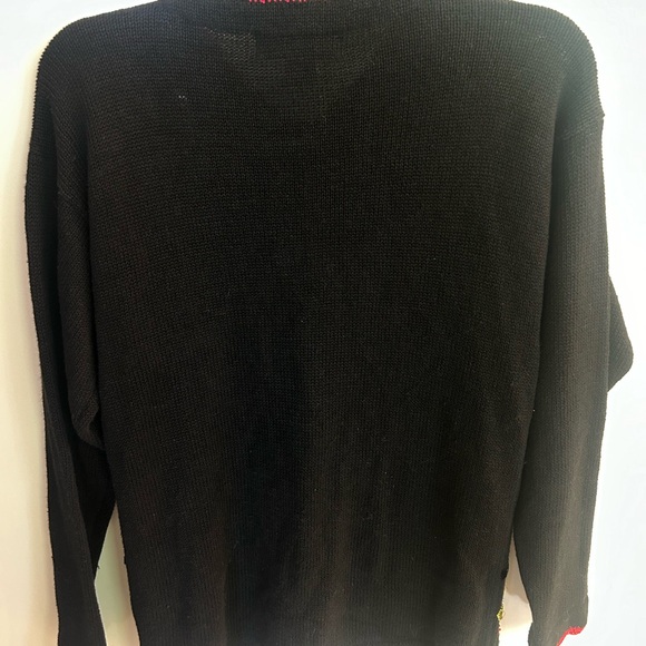 Cottagecore Victoria Harbour Crochet Embroidered Fall Leaves Sweater Cardigan S - Picture 5 of 9